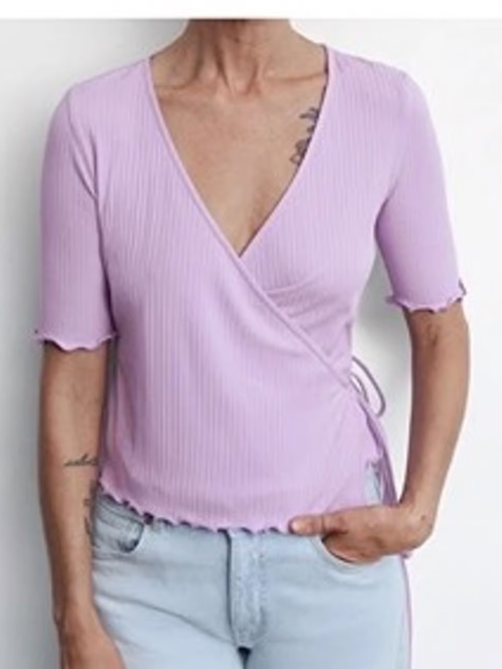 Mango Wrap Top